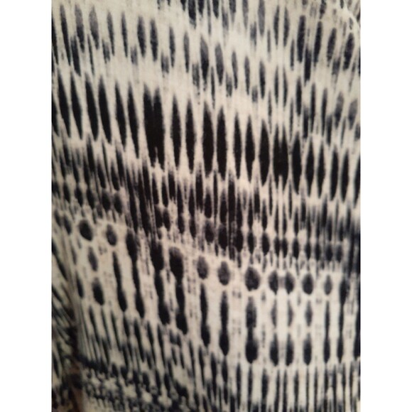 Rose & Olive XL rayon stretch knit top shirt blouse summer career office black - Picture 6 of 6